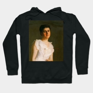 Miss Edith Potter by Julian Alden Weir Hoodie